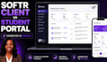 build a softr client or student portal with airtable