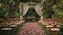 design outdoor wedding and garden party space
