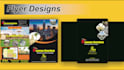 combination mark logo designing, visiting card, letterhead