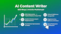write ai powered content writing