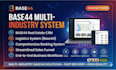 base44 crm for real estate, base 44 system for logistics, booking system, sales