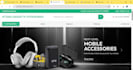 design a responsive website using HTML, CSS, and javascript