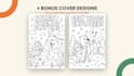 coloring book cover design