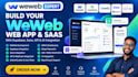 build weweb web app and saas with supabase, xano, API and ai integration