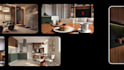 realistic 3d interior design projects