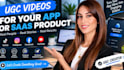 create ugc video ads for your app or saas product