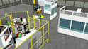 create 3d industrial animation digital twin factory logistics simulation