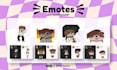 create custom emotes twitch, discord  and animated emotes