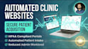 do medical clinic web design, medspa, and hipaa website