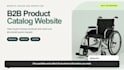 build a b2b product catalog website with a quote request system