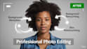 retouch image, transparent background, remove objects, etc