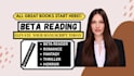beta reader, romance beta reader, beta reader fantasy, thriller beta reader