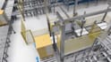 create 3d industrial animation for warehouse automation and intralogistic video