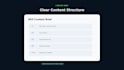 create SEO content briefs based on search intent