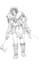 draw a full body character in my comic art style