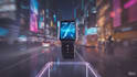 do 3d billboard animation, cgi ads, vfx ads, 3d anamorphic animation