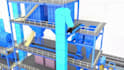 create 3d industrial product and manufacturing process animation