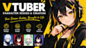 design a custom vtuber model and anime avatar