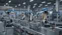 create 3d industrial animation, machinery animation and factory animation