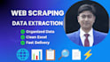 do manual web scraping, data scraping, and data extraction