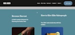 design coaching website, consultant website or trainer website