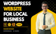 make local business wordpress website