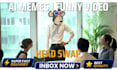 do video face swap face replacement head replacement funny video head swap, meme