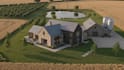 3d cabin design, tiny house, interior design and barndominium