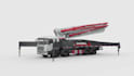 create 3d industrial animation, construction equipment animation concrete pump