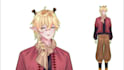 make vtuber avatar live 2d vtuber model vtuber logo,chibi, png vtuber background