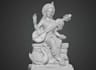 sculpt a custom action figure for printing