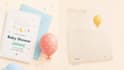 design a custom baby shower invitation, printable or digital