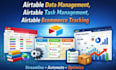 airtable data management, airtable task management, airtable ecommerce, tracking