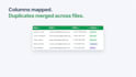 merge multiple excel or CSV files into one clean deduplicated table