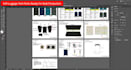 design soft luggage and bag tech pack for factory production