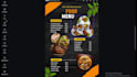 design restaurant menu, cafe menu, qr code menu, digital menu board, flyer logo