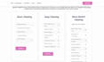 design a professional cleaning service website with online booking
