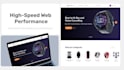 design modern wordpress, shopify, webflow or framer website