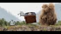 create realistic houdini fire smoke explosion and destruction effect fx