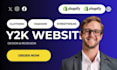 build y2k website shopify website streetwear clothing website clothing store