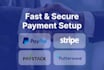 integrate paypal, stripe, and payment gateways on your website