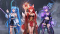 do stylized 3d vtuber model, anime with rigging, virod, vrm and vrchat avatar