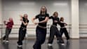 do group, shuffle dance, tiktok dance video, choreography dancehall
