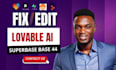build edit fix vibe coding web apps with loveable base44