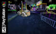 create retro ps1 ps2 psx 3d animation for game, music visualizer, loop