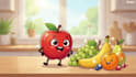 create ai spokesperson ai talking fruit ai video