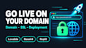 connect custom domain, fix ssl error, deploy lovable, base44 or replit apps live