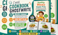 write cookbook ghostwrite recipe format kids diet plan amazon kdp book cover