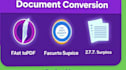 convert PDF to word, word to PDF