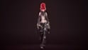 create stylized 3d cartoon character game ready anime sci fi model for unity
